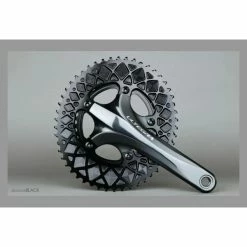 Plateau En Aluminium Ovale 5 Bras Absolute Black 110 BCD 36 T -Kmc Soldes 719054 1