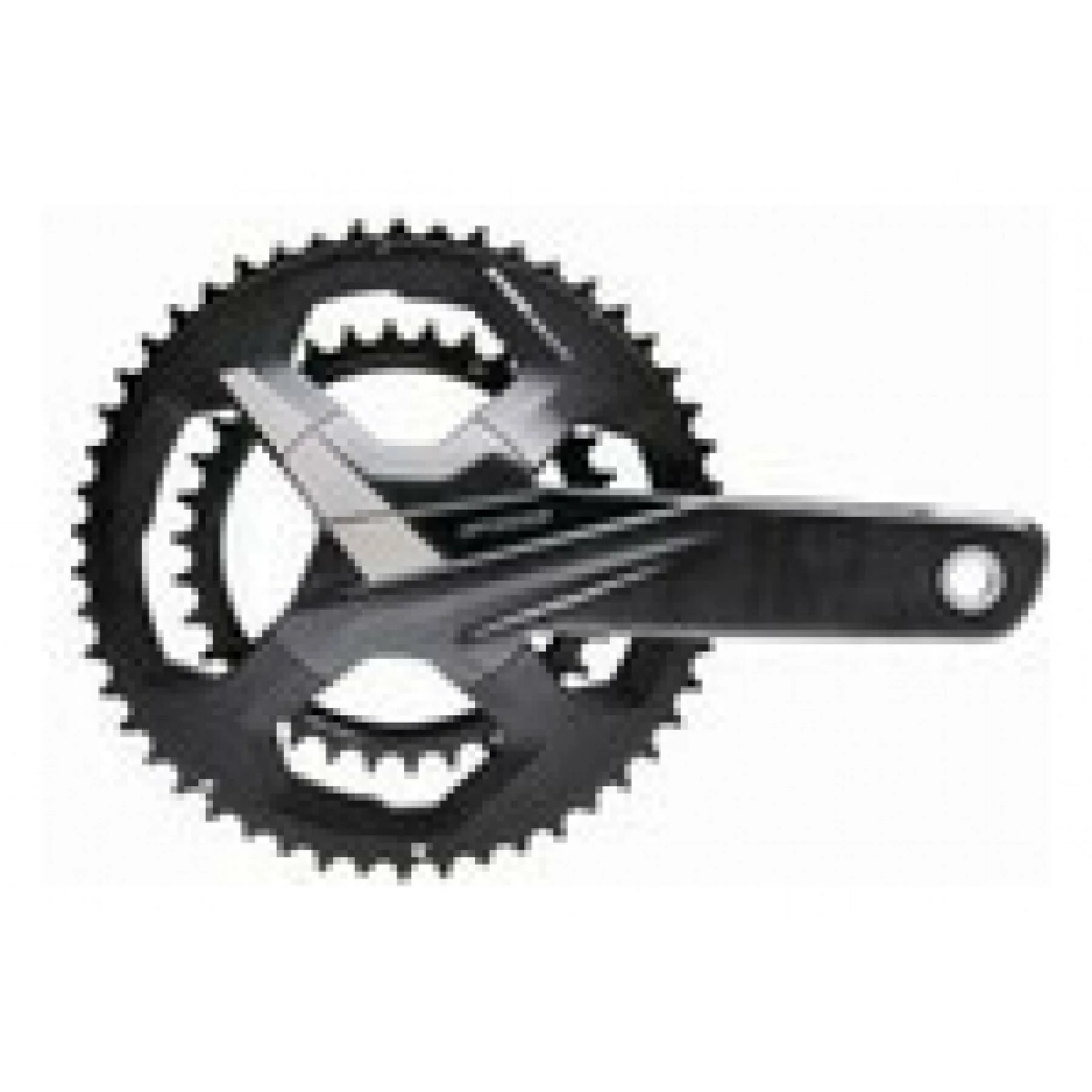 Pédalier Double FSA K-Force WE ABS BB386 52x36T 3 Pédalier Double FSA K-Force WE ABS BB386 52x36T