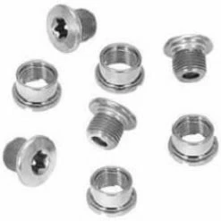 Boulons De Fixation De Double Plateaux Et écrous Shimano FC-M612