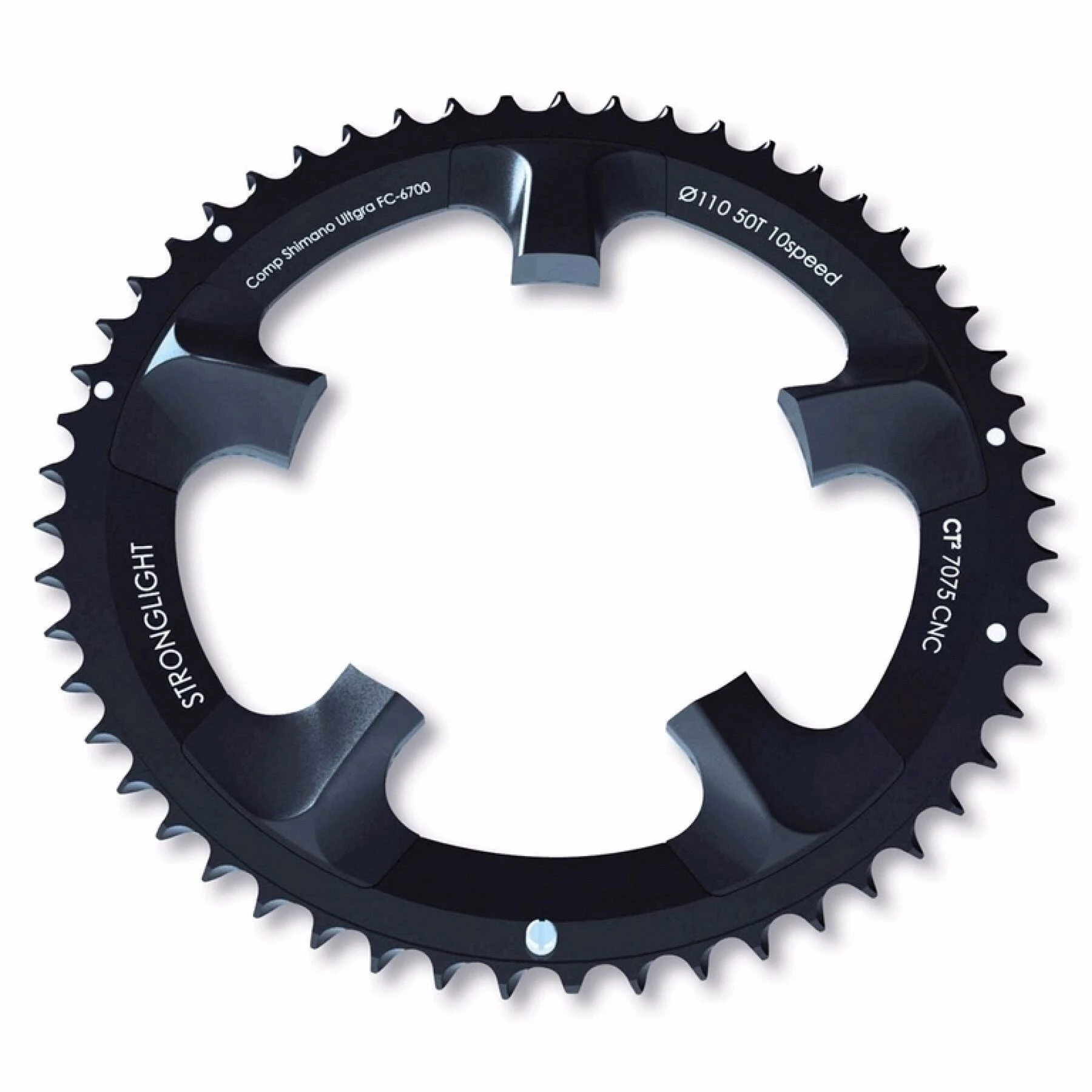 Plateau Adaptable Stronglight CT2 Ultegra 52T 3 Plateau Adaptable Stronglight CT2 Ultegra 52T